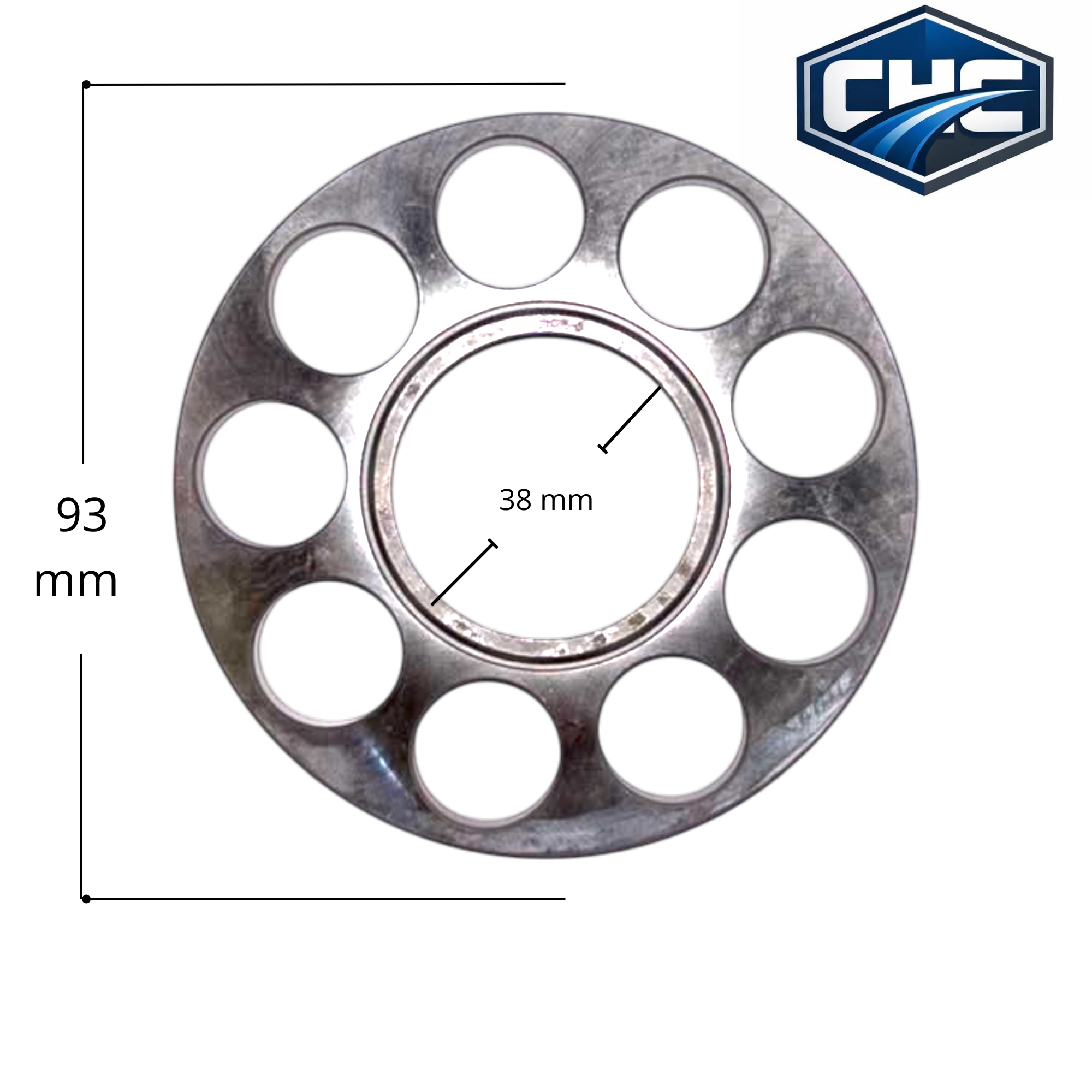 PLACA DE RETENCION PARA BOMBA REXROTH A10VO45